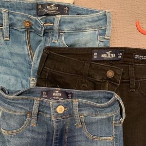 Holister skinny jeans bundle!!